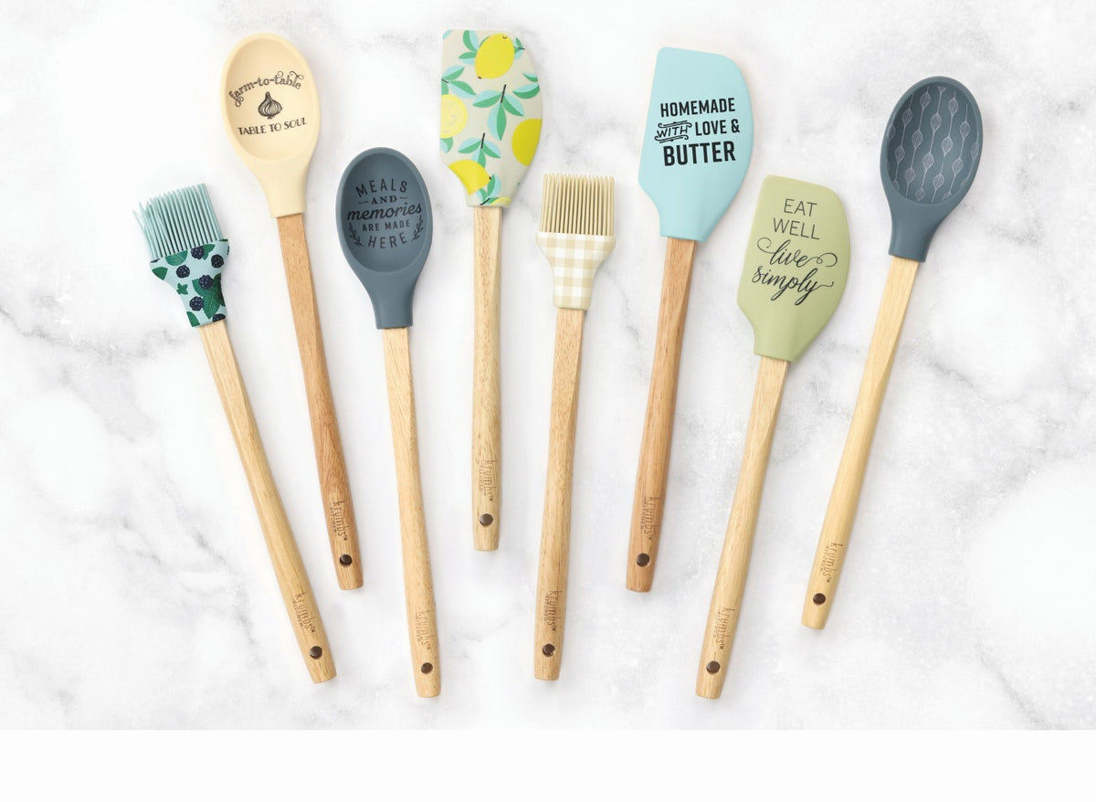 Krumbs Kitchen Farmhouse Holiday Silicone Spatulas – Outlet Express