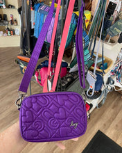 Load image into Gallery viewer, Lug Coupe Se Love Collection Convertible Crossbody Bag -Purple