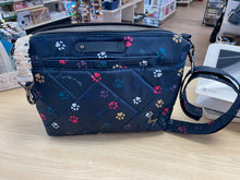 Load image into Gallery viewer, Lug Flare 2 Crossbody - Navy Paw Print