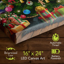 Load image into Gallery viewer, Briarwood Lane The Magic of Christmas Large LED Canvas Art