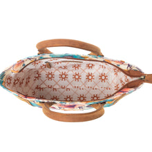 Load image into Gallery viewer, Myra Bag Boho Fiesta Rosy Trails Crossbody Bag