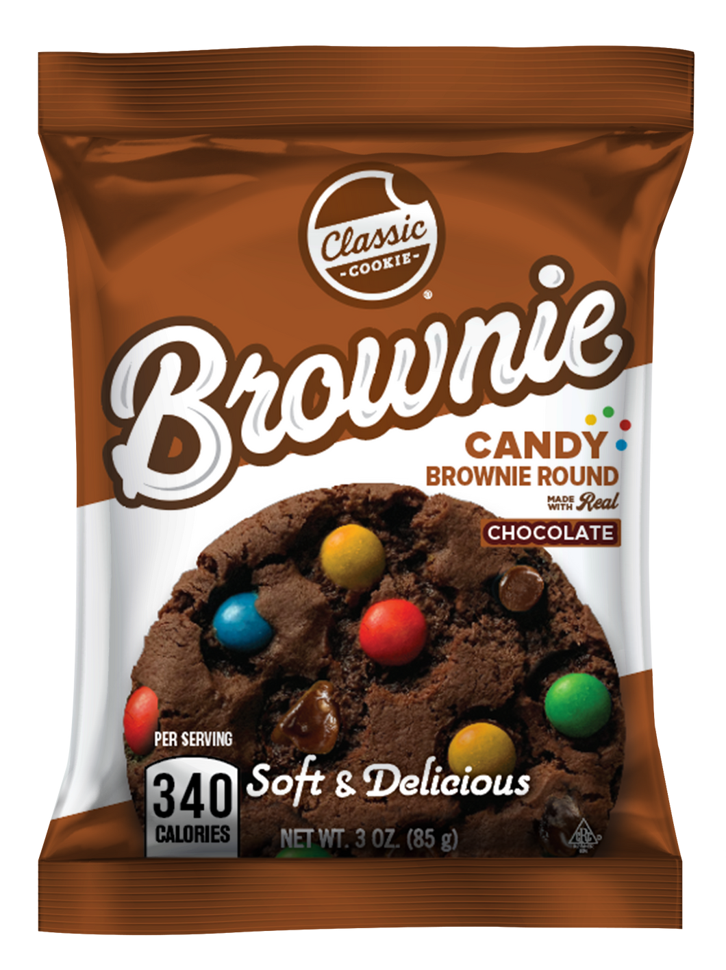 Classic Cookie Soft Baked Candy Brownie Cookie
