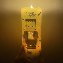 Load image into Gallery viewer, Temp-tations Set of 3 Flameless candles - Halloween