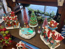 Load image into Gallery viewer, Disney 13 piece Ice Rink Village Set