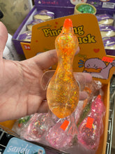 Load image into Gallery viewer, Glitter Filled Duck Squishy