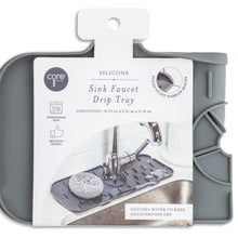 Load image into Gallery viewer, Core Kitchen Graphite Sink Faucet Silicone Drip Tray