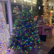 Load image into Gallery viewer, Balsam Hill 6.5’ Fraser Fir Wide Tree w/ LED Color-flip Lights
