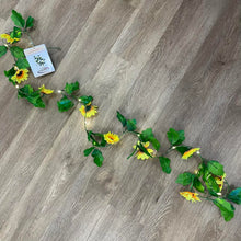 Load image into Gallery viewer, Ultimate Innovations 76” Faux Sunflower Garden Vine with 20 LED Lights