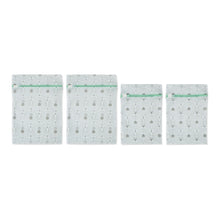 Load image into Gallery viewer, Set of 4 Round Geo Printed Delicate Laundry Bags