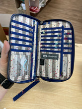 Load image into Gallery viewer, Lug Wallet Blue Floral RFID
