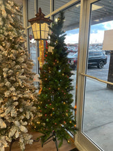 Load image into Gallery viewer, Bethlehem Lights 6.5’ Sonoma Spruce Slim Tree w/ Multi-colored Lights