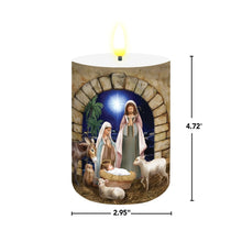 Load image into Gallery viewer, Briarwood Lane Away in a Manger LED Flameless Candle