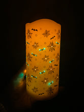 Load image into Gallery viewer, Temp-tations 6" Boofetti Fiberoptic Flameless Candle