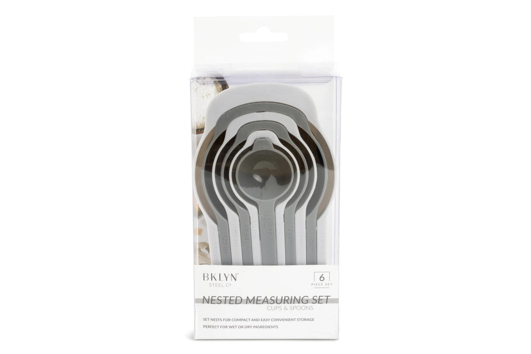 6-Piece Snap Nested Measuring Cups