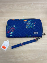 Load image into Gallery viewer, Lug Wallet Blue Floral RFID