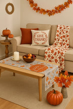 Load image into Gallery viewer, Fall Harvest Chenille 54&quot; Table Runner