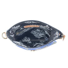 Load image into Gallery viewer, Myra Bag Willow Blue Azure Bloom Crossbody Bag