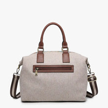Load image into Gallery viewer, Jen &amp; Co Two-Tone Satchel w/ Guitar Strap