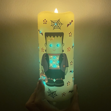 Load image into Gallery viewer, Temp-tations Set of 3 Flameless candles - Halloween