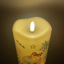 Load image into Gallery viewer, Temp-tations Set of 3 Flameless candles - Halloween