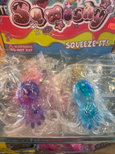 Load image into Gallery viewer, Glitter Gel Octopus Squishy