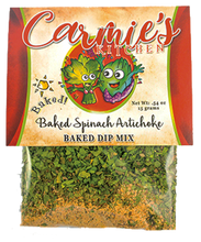 Load image into Gallery viewer, Carmie&#39;s Kitchen Baked Spinach &amp; Artichoke Dip Mix