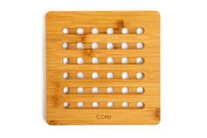 Core Kitchen Bamboo Square Trivet