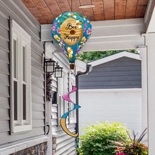 Load image into Gallery viewer, Briarwood Lane Happy Beehive Hot Air Balloon Wind Twister