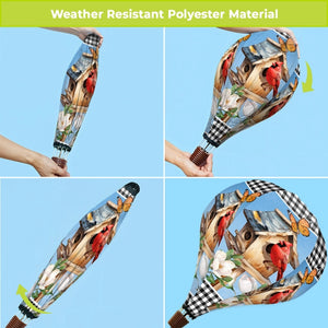 Briarwood Lane Bless This Home Cardinal Hot Air Balloon Wind Twister
