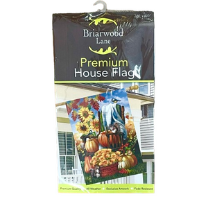 Briarwood Lane Fall Chair House Flag