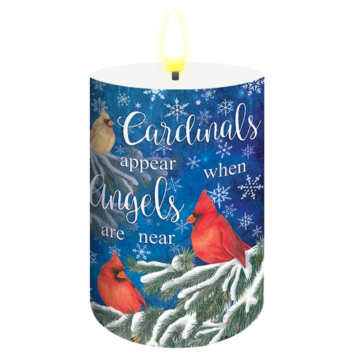 Briarwood Lane Cardinals Appear LED Flameless Candle