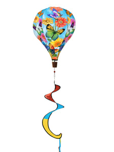 Briarwood Lane Fluttering Butterflies Hot Air Balloon Wind Twister