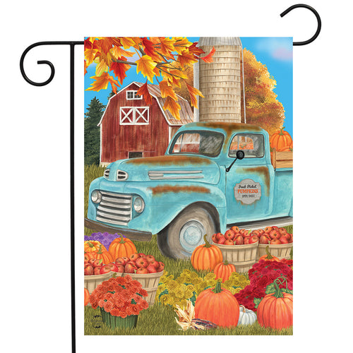 Briarwood Lane Fresh Picked Pumpkins Garden Flag