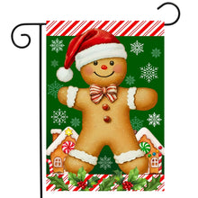 Load image into Gallery viewer, Briarwood Lane Gingerbread Lane Christmas Garden Flag