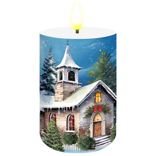Briarwood Lane Holy Night LED Flameless Candle