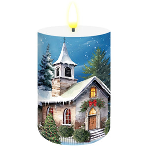 Briarwood Lane Holy Night LED Flameless Candle