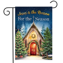 Load image into Gallery viewer, Briarwood Lane Reason for the Season Garden Flag