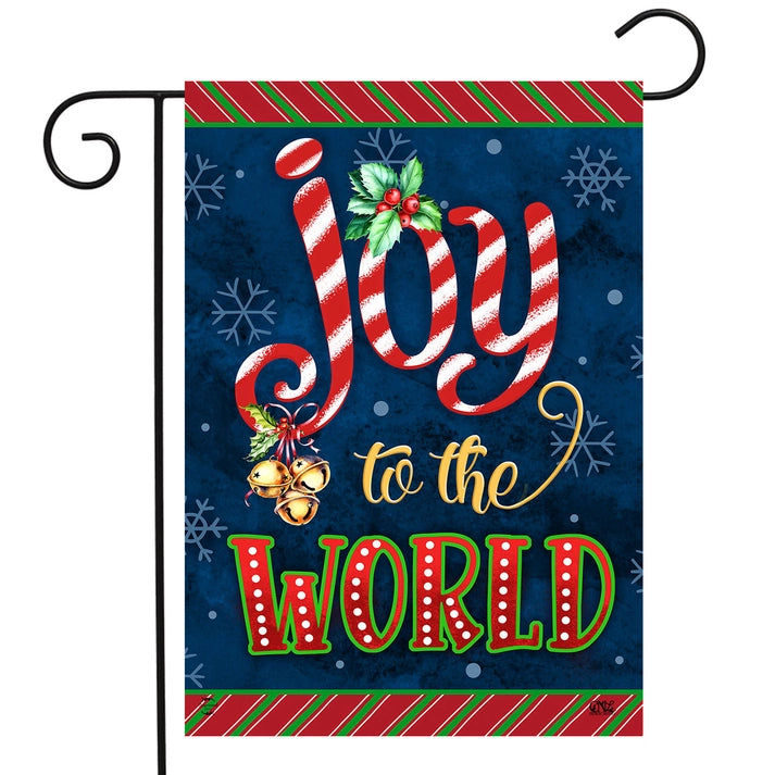 Briarwood Lane Joyous World Double-Sided Christmas Garden Flag
