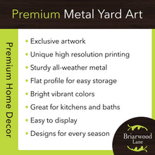 Load image into Gallery viewer, Briarwood Lane Colorful Birdhouses Metal Yard Art