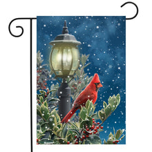 Load image into Gallery viewer, Briarwood Lane Winter Solitude Cardinal Garden Flag