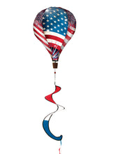 Load image into Gallery viewer, Briarwood Lane Stars and Stripes Hot Air Balloon Wind Twister