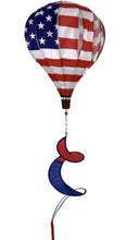 Load image into Gallery viewer, Briarwood Lane American Flag Hot Air Balloon Wind Twister