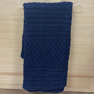 Aran Craft Super Soft Merino Wool 38" X 71" Throw Blanket