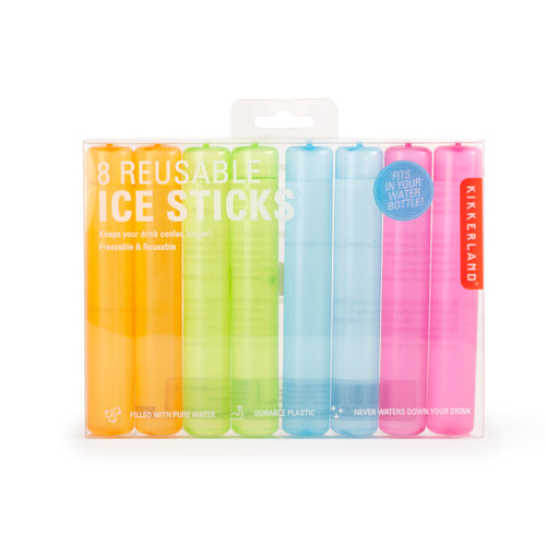 Reusable Ice Sticks, 8-Pack