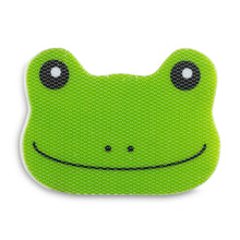Load image into Gallery viewer, Stick &amp; Scrub 2-Pack Frog Shaped Sponge Holders