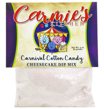 Load image into Gallery viewer, Carmie&#39;s Kitchen Carnival Cotton Candy Cheesecake Dip Mix