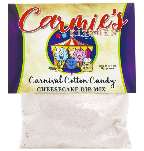 Carmie's Kitchen Carnival Cotton Candy Cheesecake Dip Mix