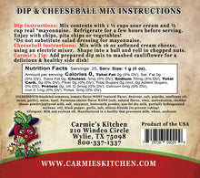 Load image into Gallery viewer, Carmie&#39;s Kitchen Sundried Tomato &amp; Basil Dip Mix