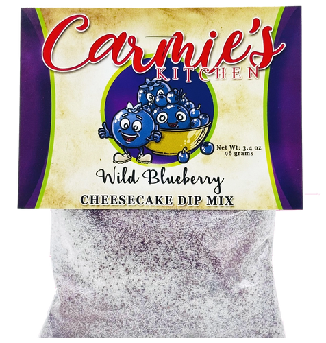 Carmie's Kitchen Wild Blueberry Cheesecake Dip Mix