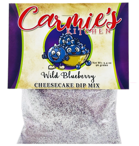 Carmie's Kitchen Wild Blueberry Cheesecake Dip Mix